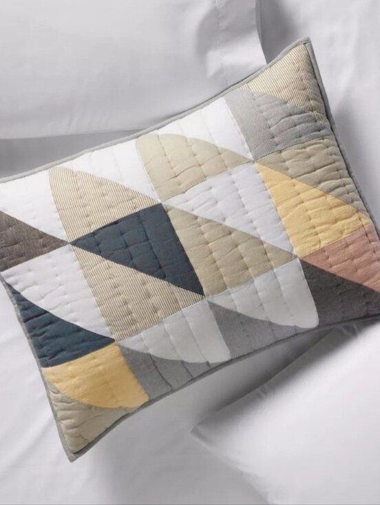 L.L. Bean Other - L.L. Bean Flying Geese Pillow Sham, 2 Standard Shams 21x27 Inches, 100% Cotton